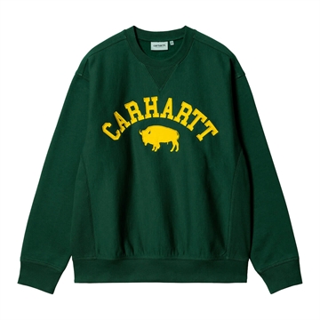 Carhartt WIP Sweatshirt Locker Treehouse / Yellow